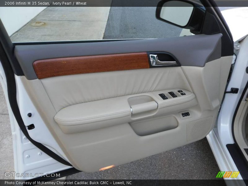 Ivory Pearl / Wheat 2006 Infiniti M 35 Sedan