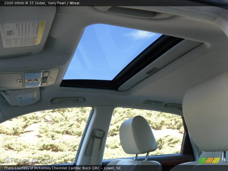 Ivory Pearl / Wheat 2006 Infiniti M 35 Sedan