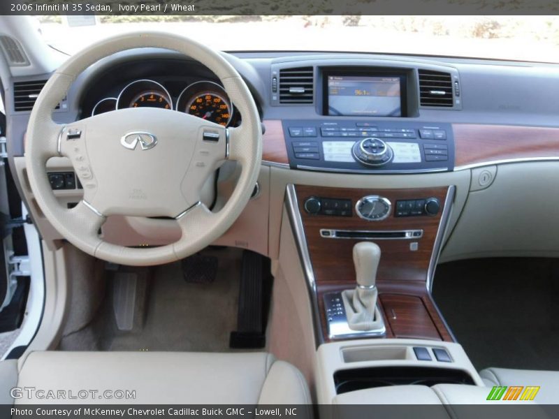 Ivory Pearl / Wheat 2006 Infiniti M 35 Sedan