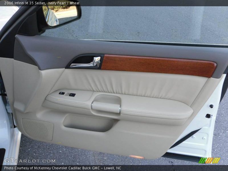 Ivory Pearl / Wheat 2006 Infiniti M 35 Sedan