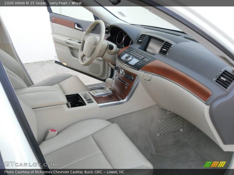 Ivory Pearl / Wheat 2006 Infiniti M 35 Sedan