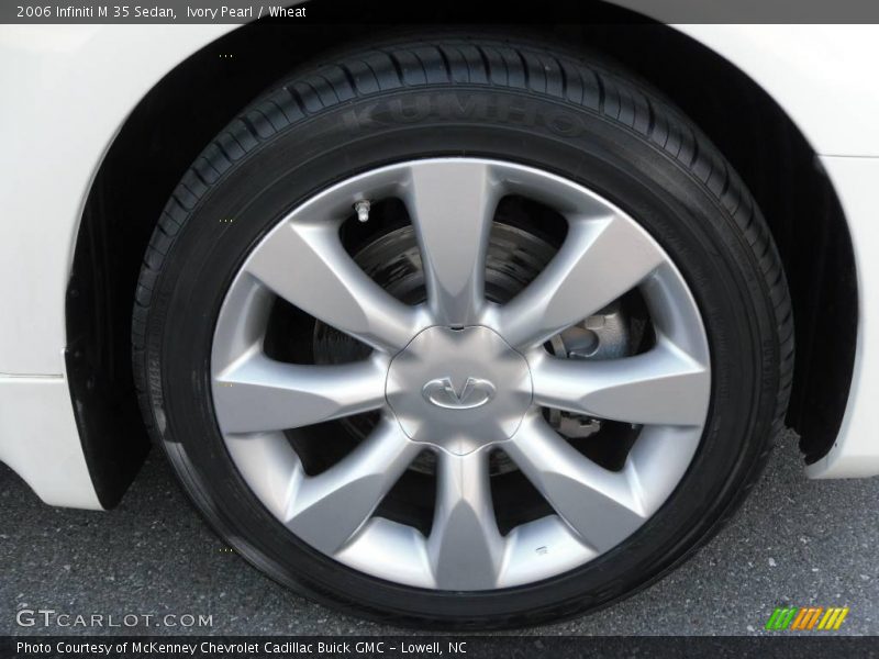 Ivory Pearl / Wheat 2006 Infiniti M 35 Sedan