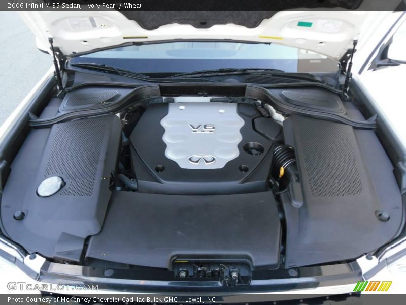 Ivory Pearl / Wheat 2006 Infiniti M 35 Sedan