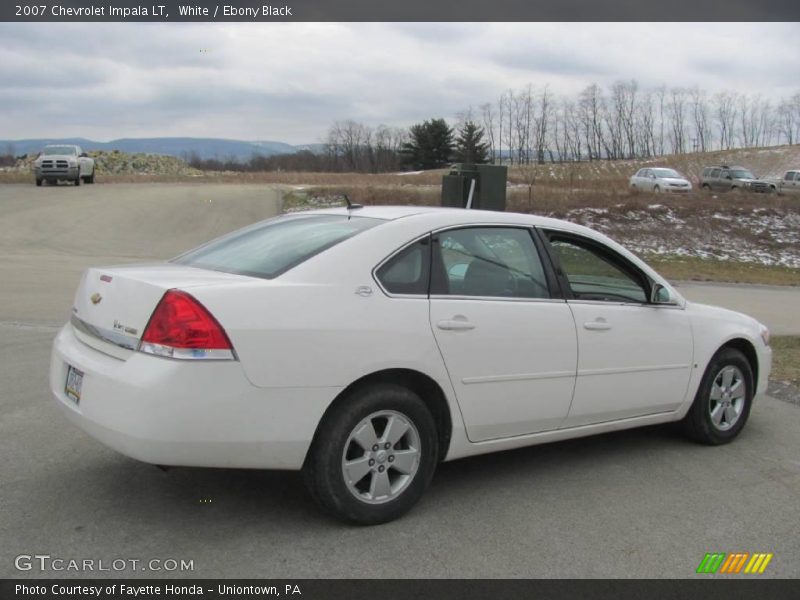 White / Ebony Black 2007 Chevrolet Impala LT