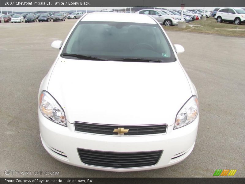 White / Ebony Black 2007 Chevrolet Impala LT