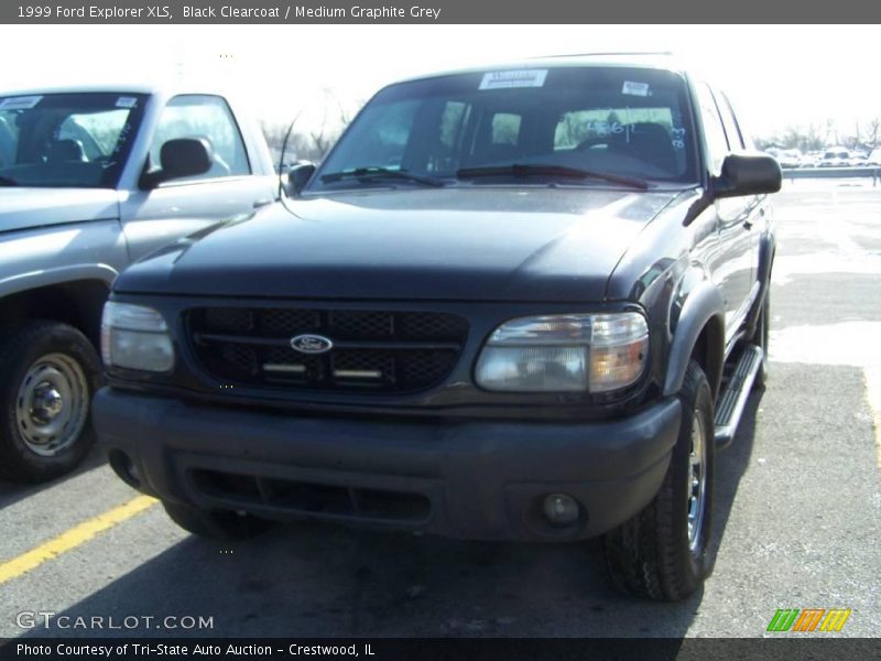 Black Clearcoat / Medium Graphite Grey 1999 Ford Explorer XLS