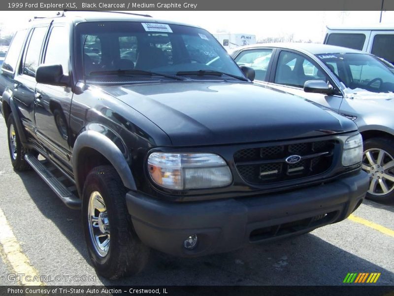 Black Clearcoat / Medium Graphite Grey 1999 Ford Explorer XLS
