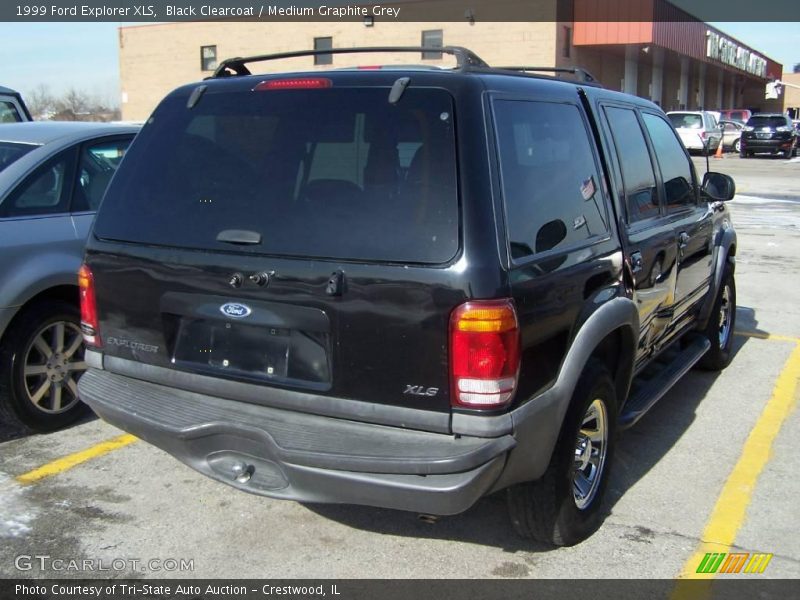 Black Clearcoat / Medium Graphite Grey 1999 Ford Explorer XLS