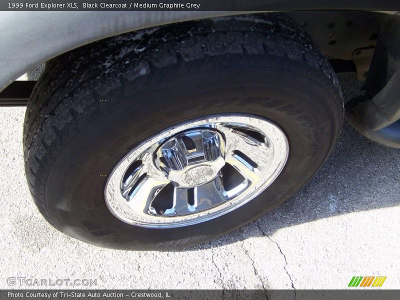 Black Clearcoat / Medium Graphite Grey 1999 Ford Explorer XLS