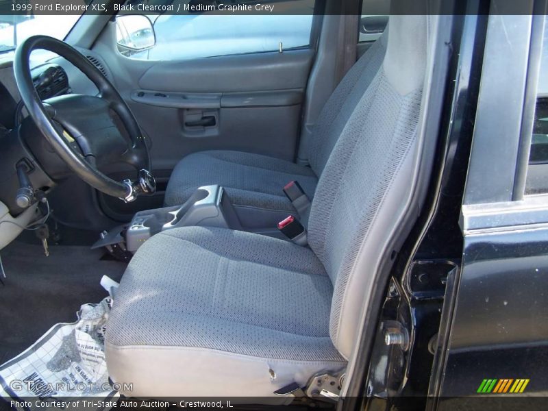 Black Clearcoat / Medium Graphite Grey 1999 Ford Explorer XLS