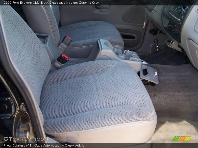 Black Clearcoat / Medium Graphite Grey 1999 Ford Explorer XLS