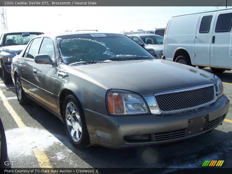 Bronzemist / Neutral Shale 2000 Cadillac DeVille DTS