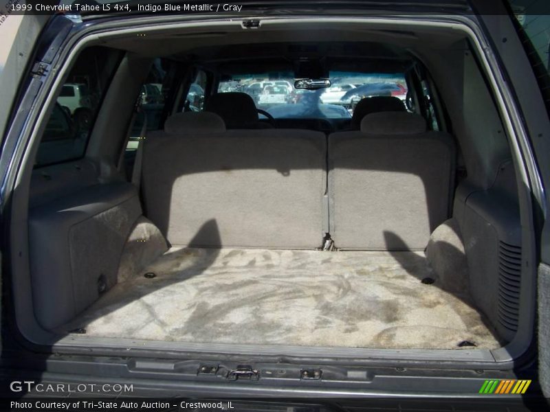 Indigo Blue Metallic / Gray 1999 Chevrolet Tahoe LS 4x4