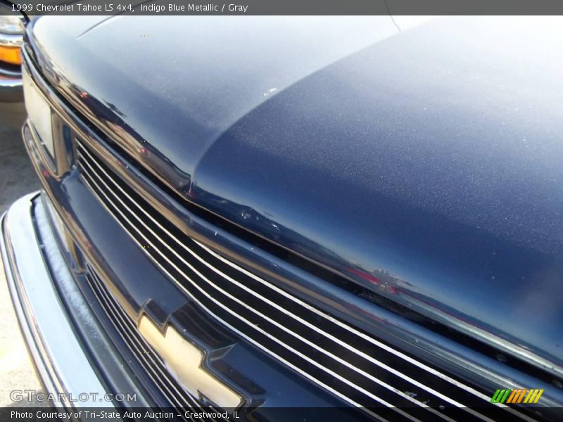 Indigo Blue Metallic / Gray 1999 Chevrolet Tahoe LS 4x4
