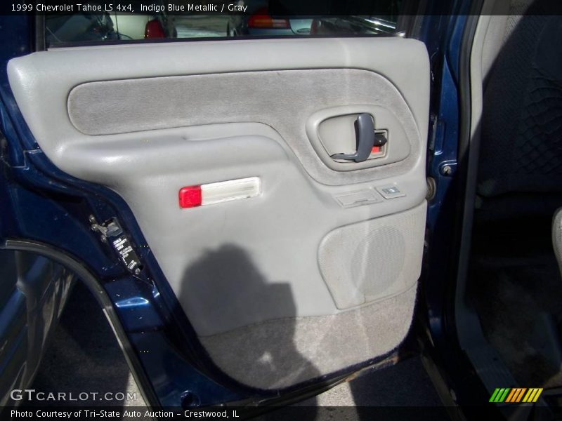 Indigo Blue Metallic / Gray 1999 Chevrolet Tahoe LS 4x4