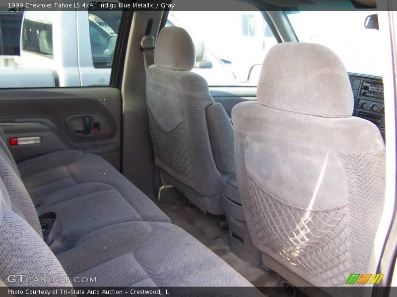 Indigo Blue Metallic / Gray 1999 Chevrolet Tahoe LS 4x4