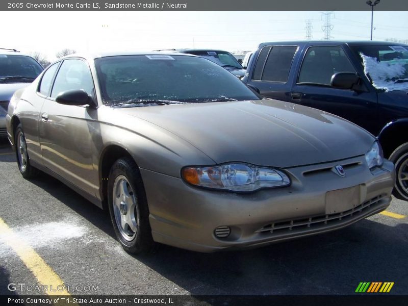 Sandstone Metallic / Neutral 2005 Chevrolet Monte Carlo LS