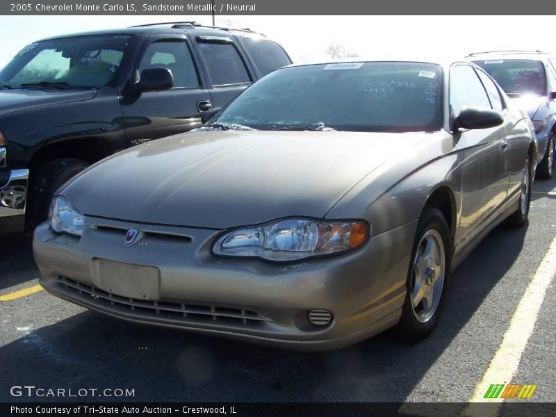 Sandstone Metallic / Neutral 2005 Chevrolet Monte Carlo LS