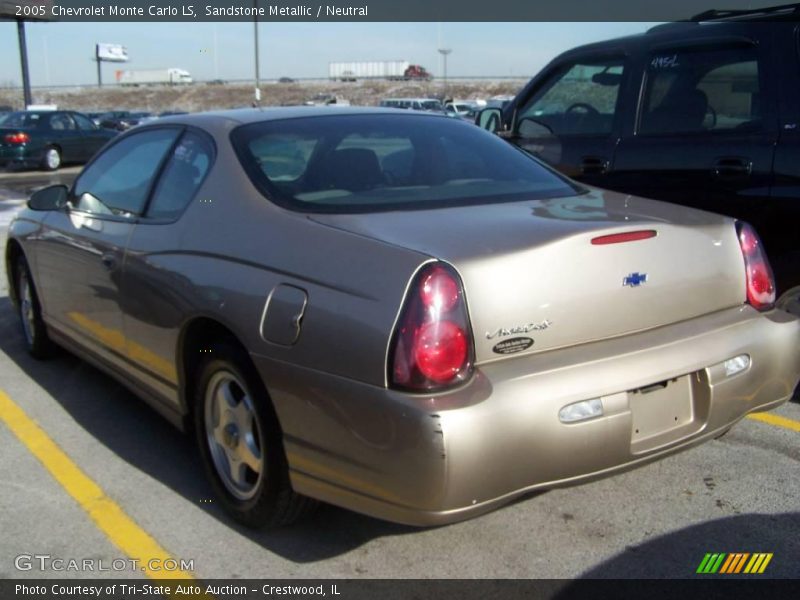 Sandstone Metallic / Neutral 2005 Chevrolet Monte Carlo LS