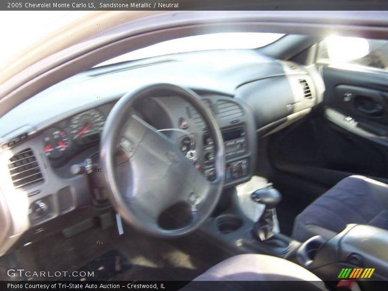 Sandstone Metallic / Neutral 2005 Chevrolet Monte Carlo LS
