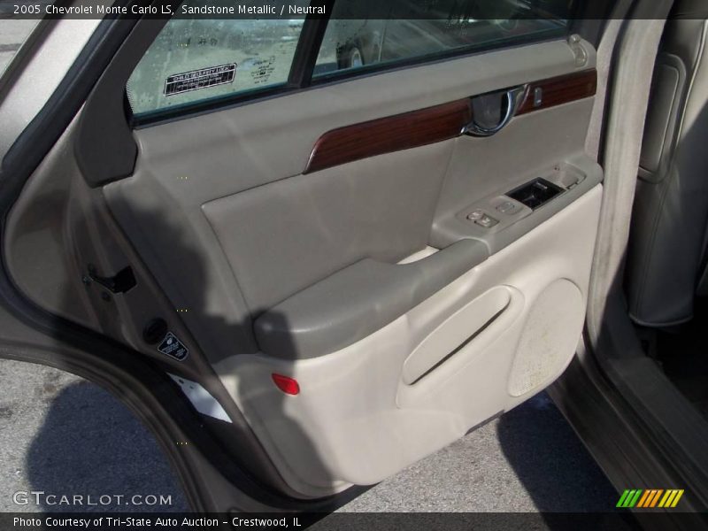 Sandstone Metallic / Neutral 2005 Chevrolet Monte Carlo LS