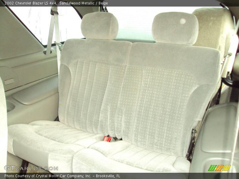 Sandalwood Metallic / Beige 2002 Chevrolet Blazer LS 4x4