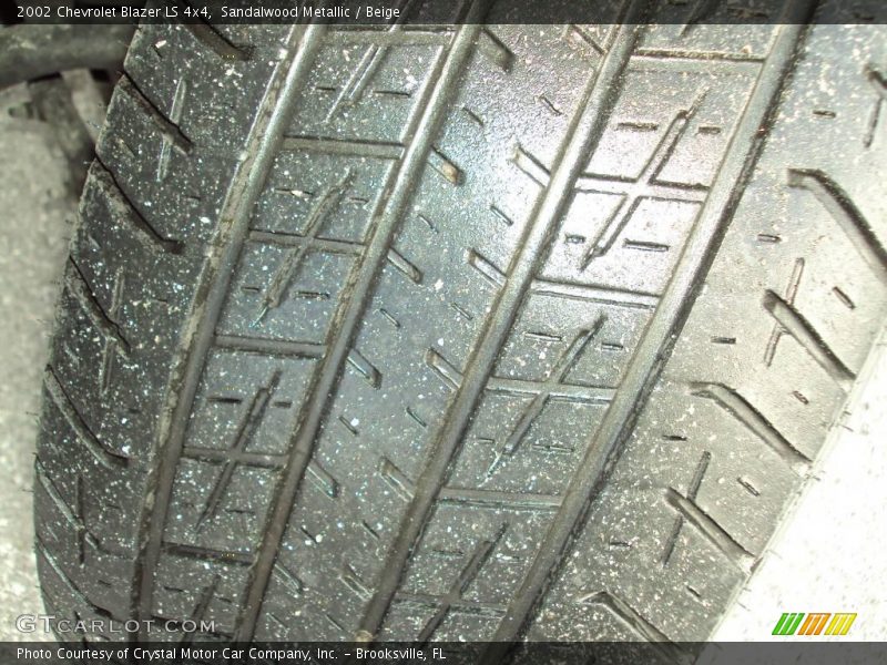 Sandalwood Metallic / Beige 2002 Chevrolet Blazer LS 4x4