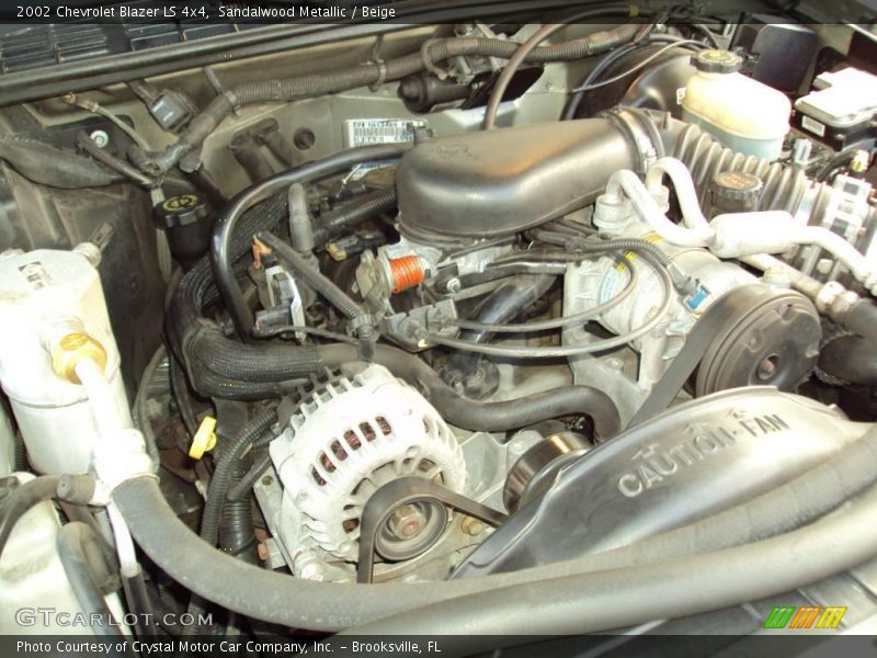 Sandalwood Metallic / Beige 2002 Chevrolet Blazer LS 4x4