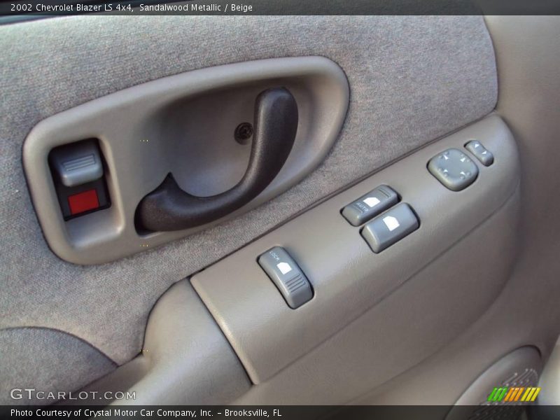 Sandalwood Metallic / Beige 2002 Chevrolet Blazer LS 4x4