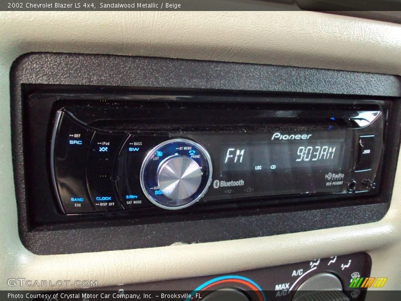 Sandalwood Metallic / Beige 2002 Chevrolet Blazer LS 4x4