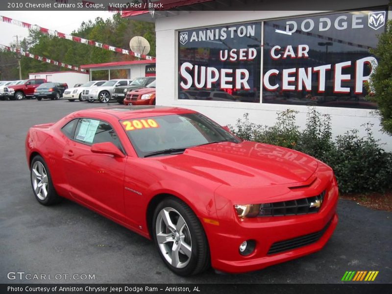 Victory Red / Black 2010 Chevrolet Camaro SS Coupe