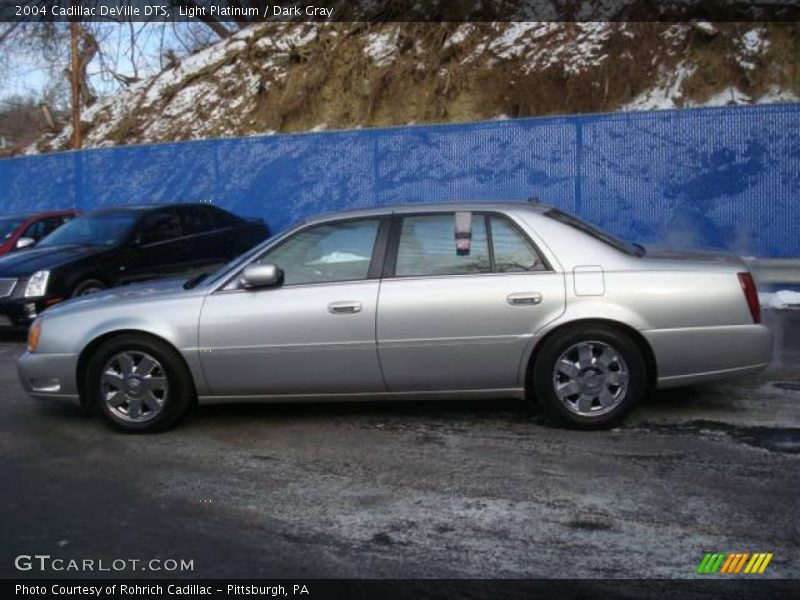 Light Platinum / Dark Gray 2004 Cadillac DeVille DTS