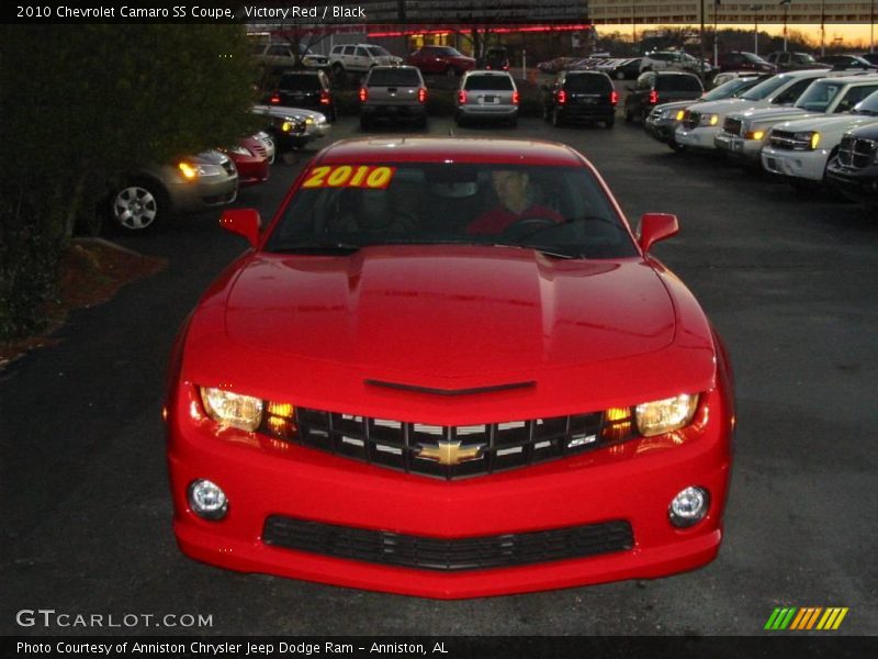 Victory Red / Black 2010 Chevrolet Camaro SS Coupe