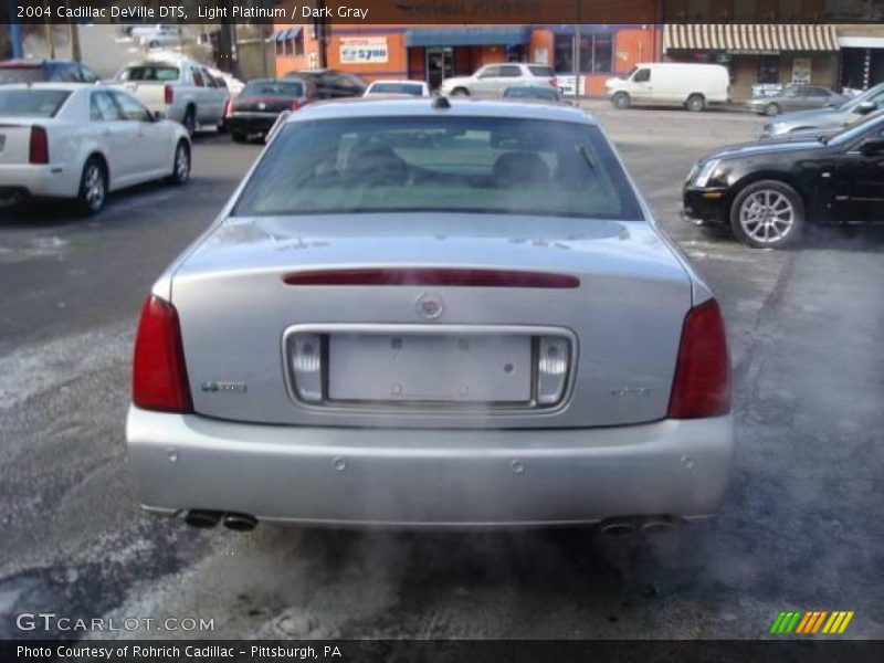 Light Platinum / Dark Gray 2004 Cadillac DeVille DTS