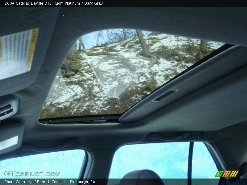 Light Platinum / Dark Gray 2004 Cadillac DeVille DTS