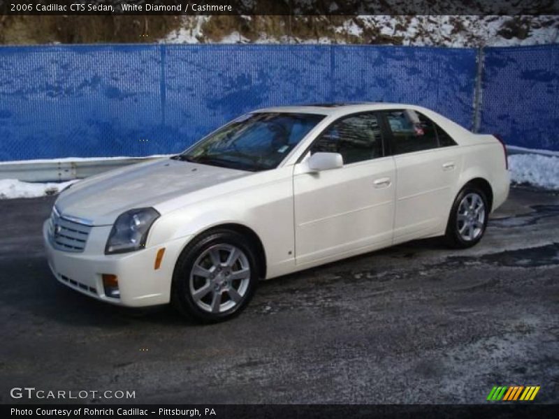 White Diamond / Cashmere 2006 Cadillac CTS Sedan