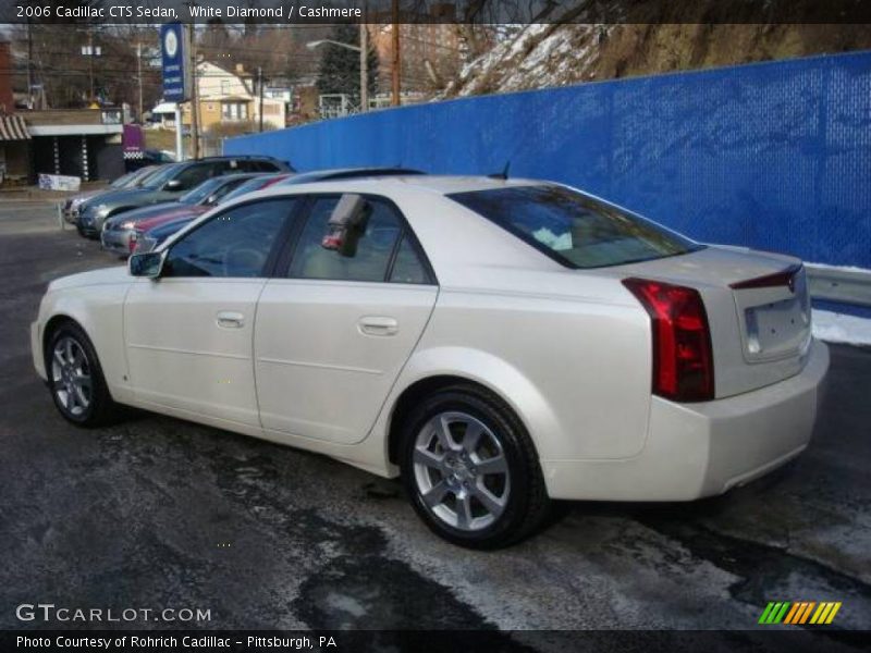 White Diamond / Cashmere 2006 Cadillac CTS Sedan