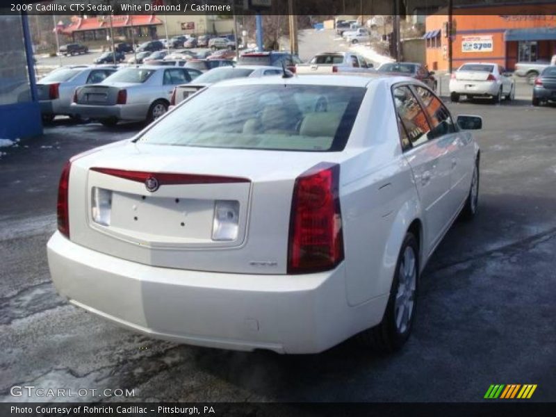 White Diamond / Cashmere 2006 Cadillac CTS Sedan