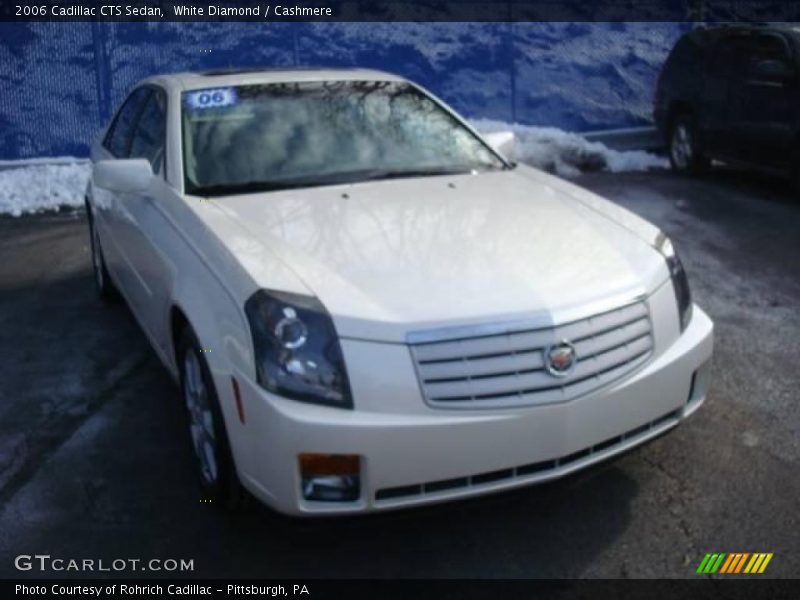 White Diamond / Cashmere 2006 Cadillac CTS Sedan