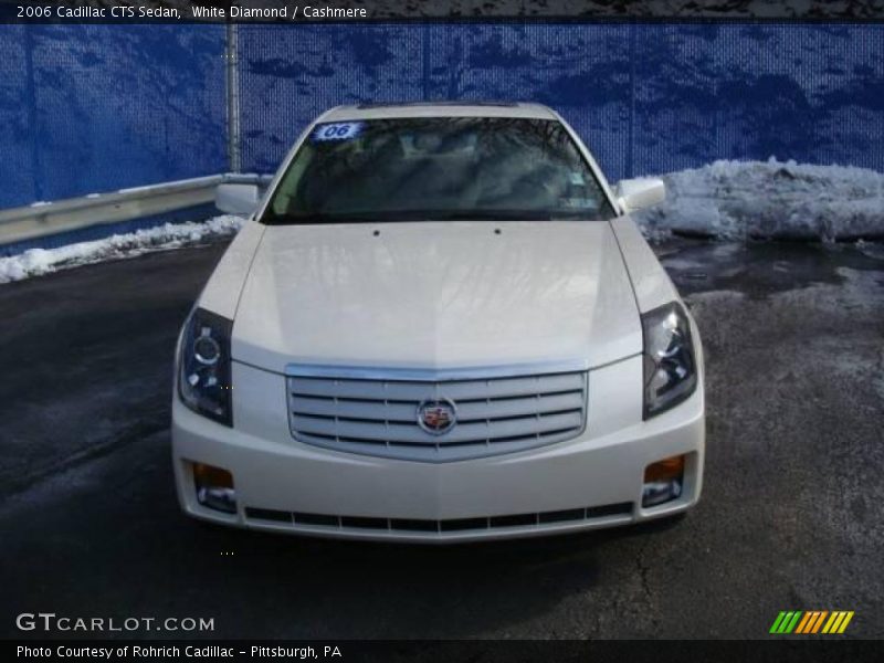 White Diamond / Cashmere 2006 Cadillac CTS Sedan