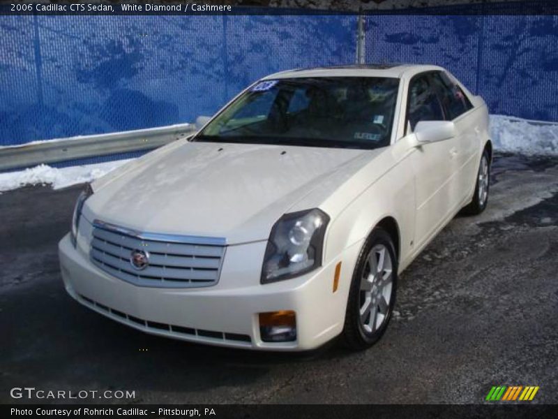 White Diamond / Cashmere 2006 Cadillac CTS Sedan