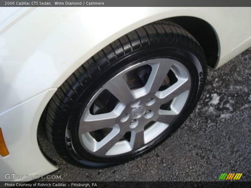 White Diamond / Cashmere 2006 Cadillac CTS Sedan