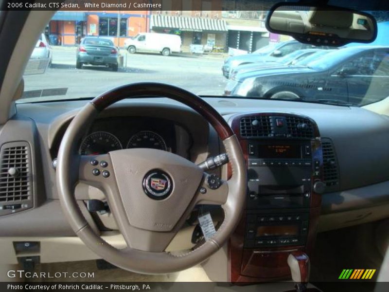 White Diamond / Cashmere 2006 Cadillac CTS Sedan