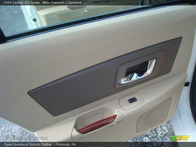 White Diamond / Cashmere 2006 Cadillac CTS Sedan