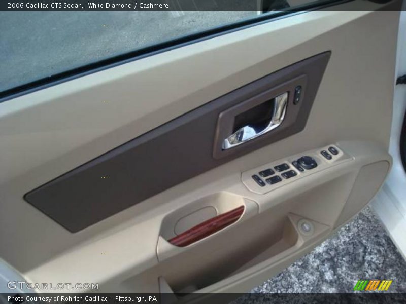 White Diamond / Cashmere 2006 Cadillac CTS Sedan