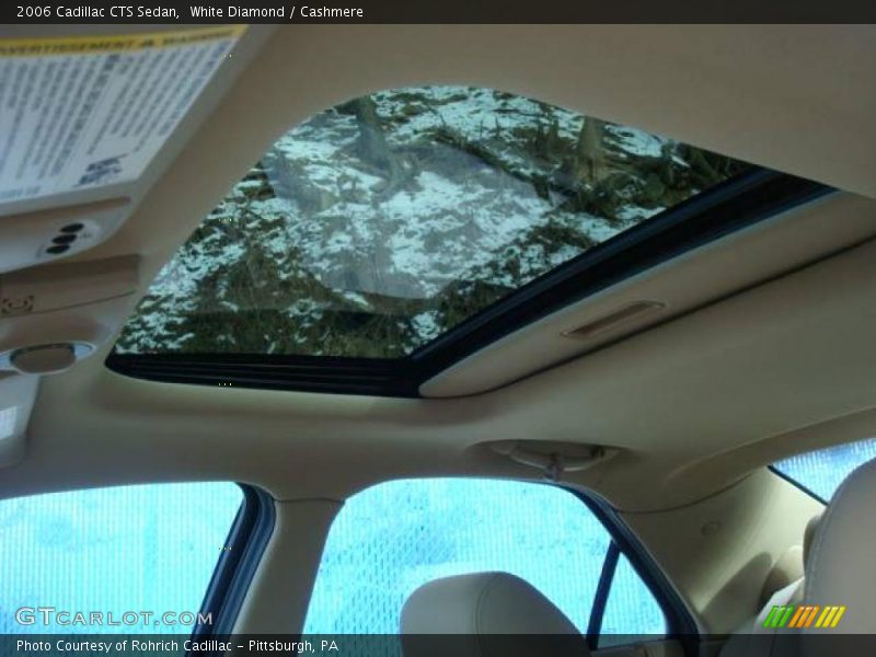White Diamond / Cashmere 2006 Cadillac CTS Sedan