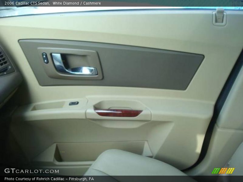 White Diamond / Cashmere 2006 Cadillac CTS Sedan