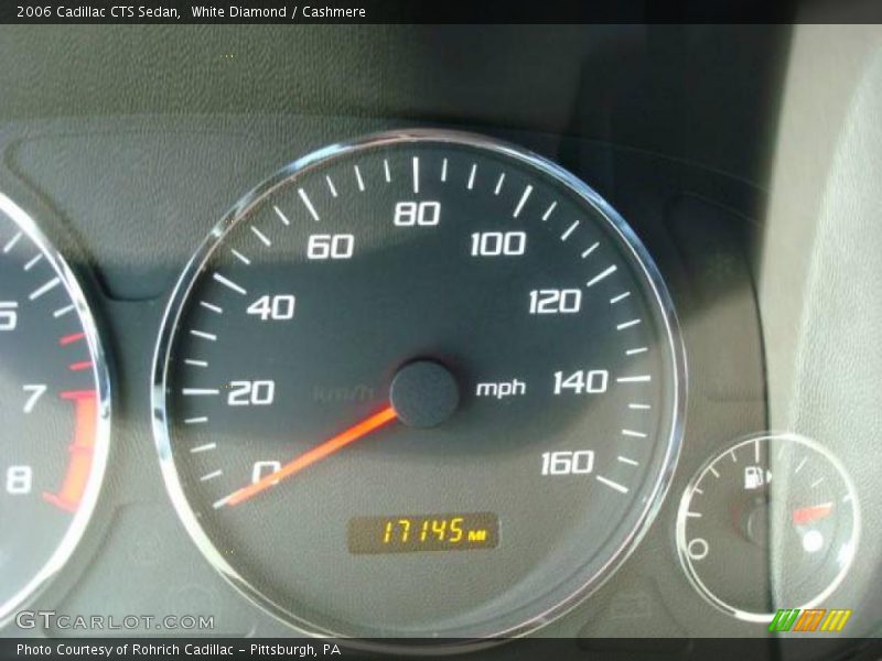 White Diamond / Cashmere 2006 Cadillac CTS Sedan