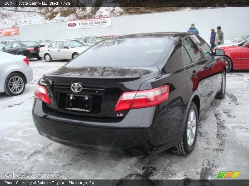 Black / Ash 2007 Toyota Camry LE