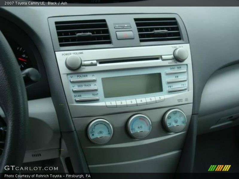 Black / Ash 2007 Toyota Camry LE